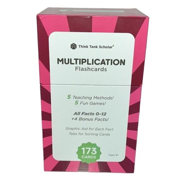 Think Tank Scholar Multiplication and Division Flash Cards Bundle - Picture 5 of 10